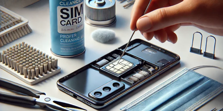 Cara Membersihkan Slot SIM HP