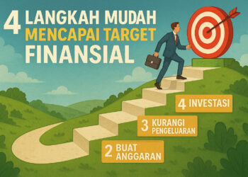4 Langkah Mudah Mencapai Target Finansial