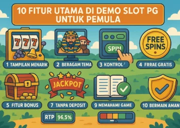 10 Fitur Utama di Demo Slot PG untuk Pemula