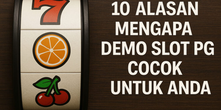 10 Alasan Mengapa Demo Slot PG Cocok untuk Anda