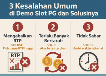 3 Kesalahan Umum di Demo Slot PG
