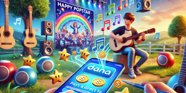Happy Popstar Penghasil Uang Dana