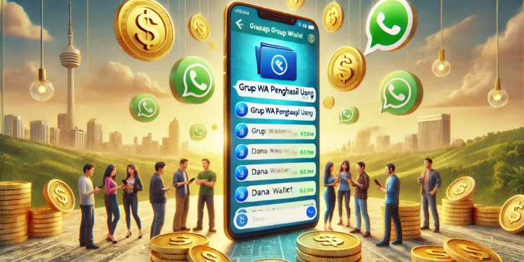Grup WA Penghasil Uang Dana