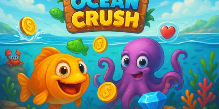 Game Penghasil Uang Ocean Crush