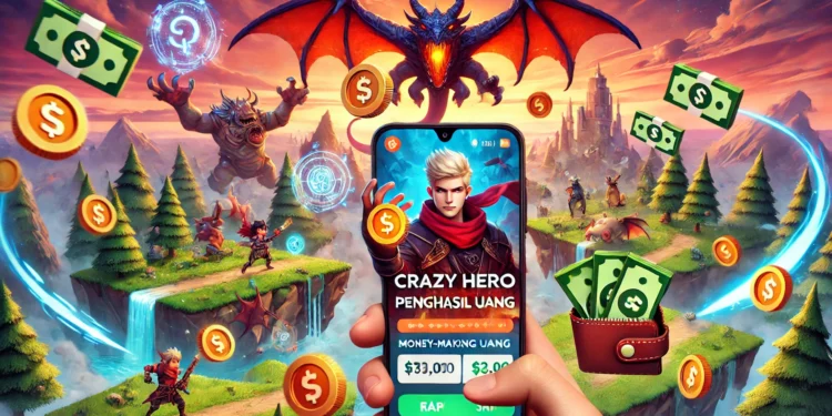 Game Crazy Hero Penghasil Uang