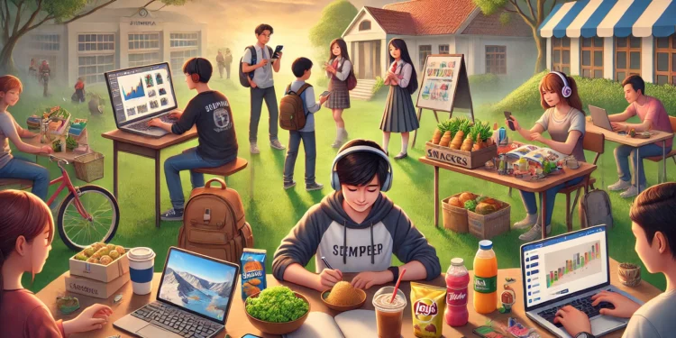 Penghasil Uang untuk Anak SMA