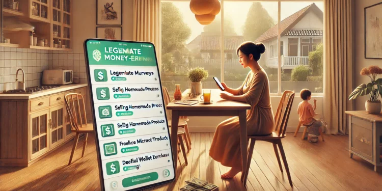 Aplikasi Penghasil Uang untuk Ibu Rumah Tangga