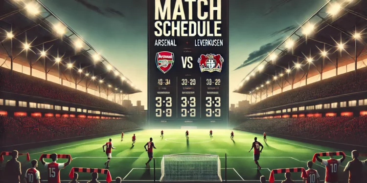 Jadwal Arsenal vs Leverkusen