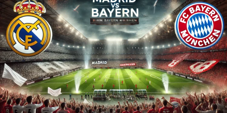 Pertandingan Madrid vs Bayern