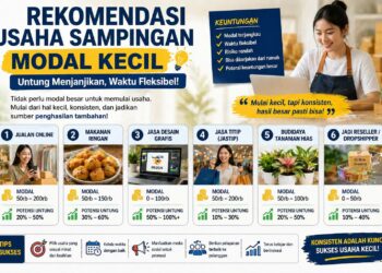 Rekomendasi Usaha Sampingan Modal Kecil