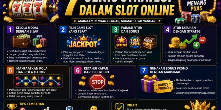 7 Jenis Strategi Dalam Slot Online