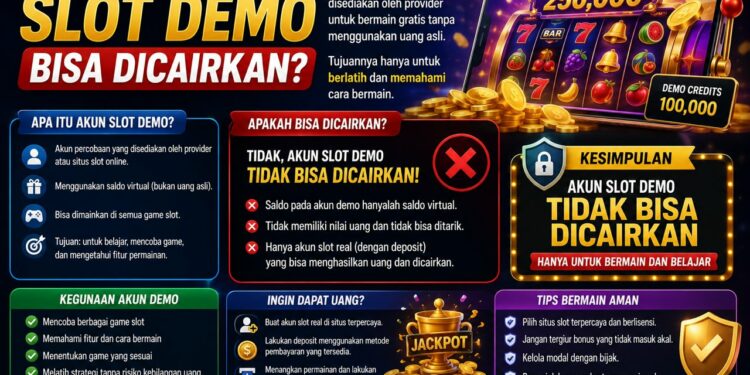 Apakah Akun Slot Demo Bisa Dicairkan