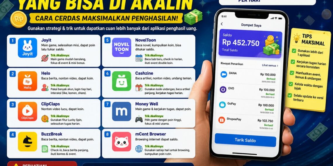 Apk Penghasil Uang Yang Bisa Di Akalin