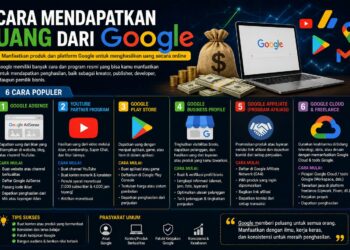 Cara Mendapatkan Uang Dari Google