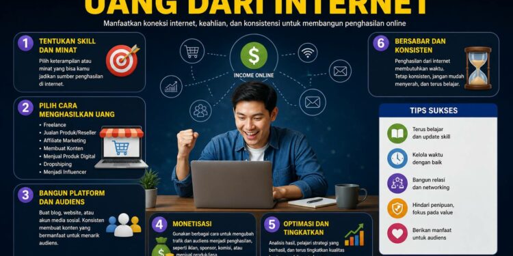 Cara Menghasilkan Uang Dari Internet