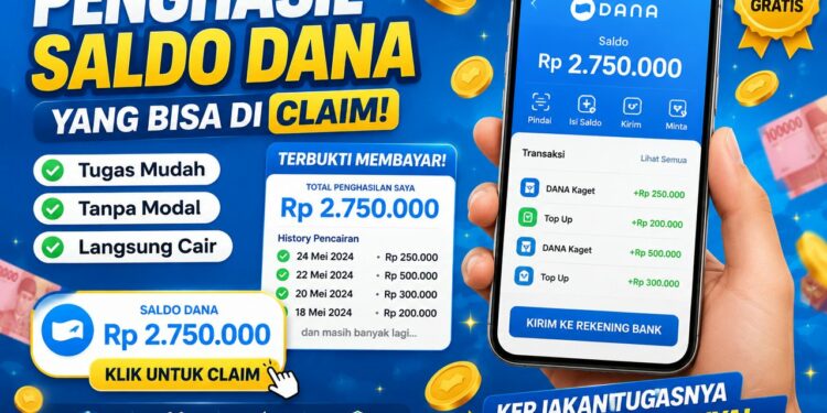Penghasil Saldo Dana Yang Bisa Di Claim
