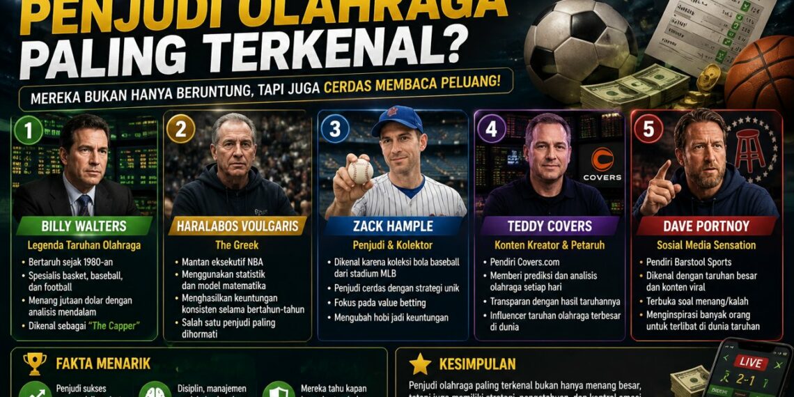 Penjudi Olahraga Paling Terkenal