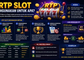 RTP Slot Digunakan Untuk Apa