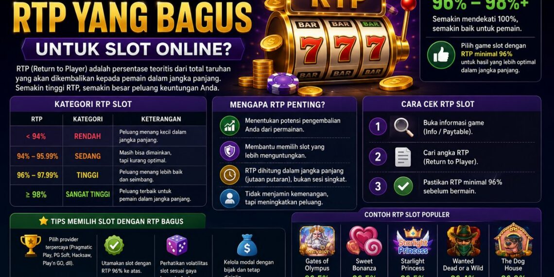 Berapakah RTP Yang Bagus Untuk Slot Online