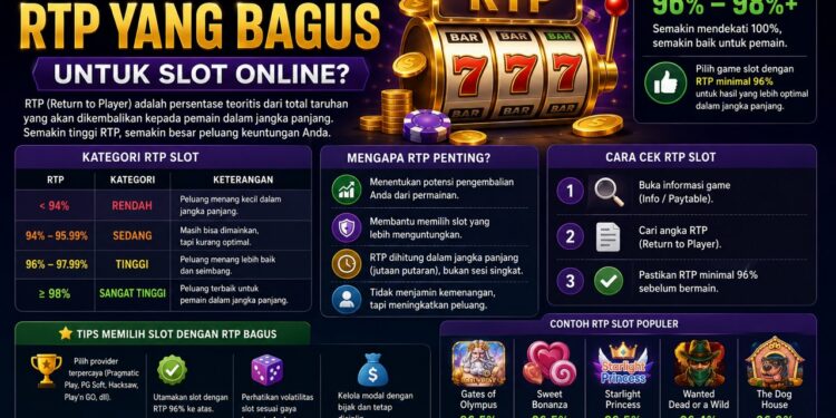 Berapakah RTP Yang Bagus Untuk Slot Online
