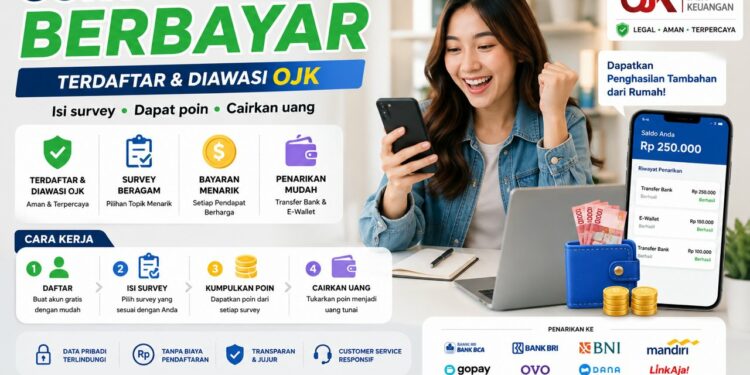 Survey Online Berbayar Terdaftar Di OJK