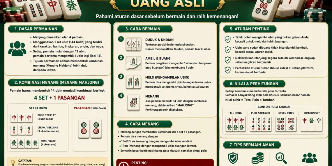 Aturan Mahjong Uang Asli