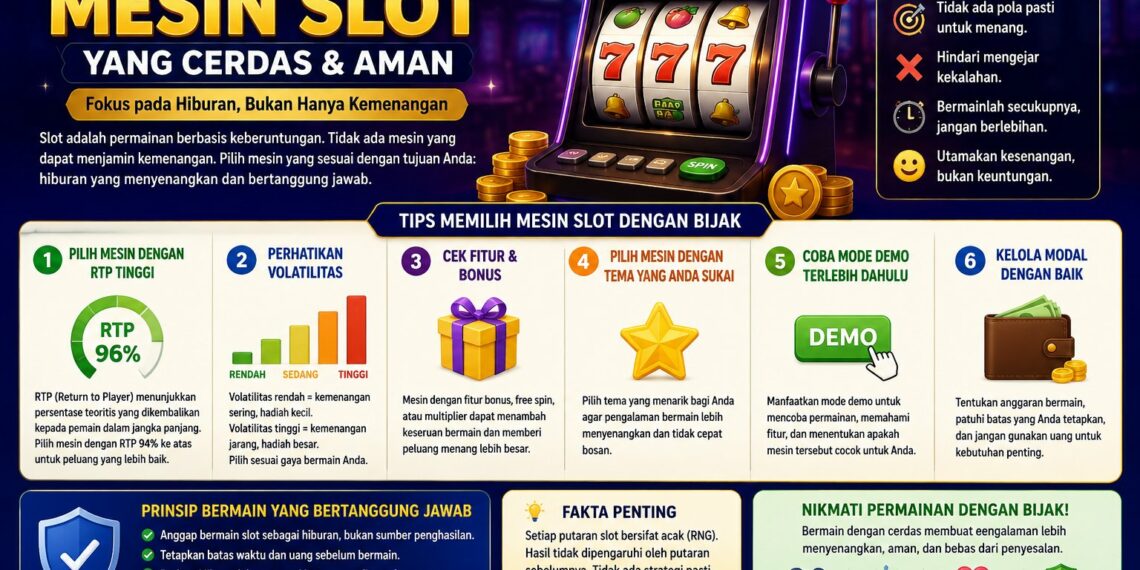 Cara Memilih Mesin Slot