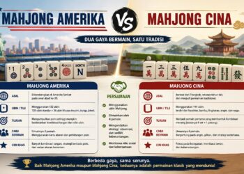 Mahjong Amerika Vs Mahjong Cina