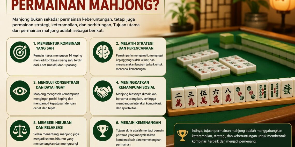 Apa Tujuan Dari Permainan Mahjong