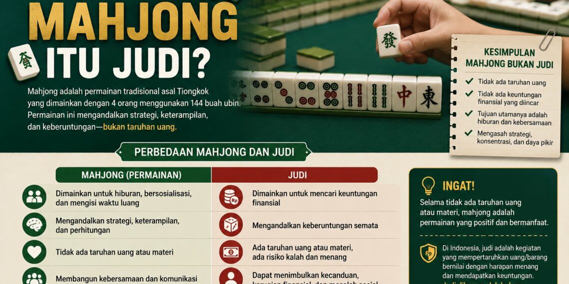 Apa Mahjong Itu Judi