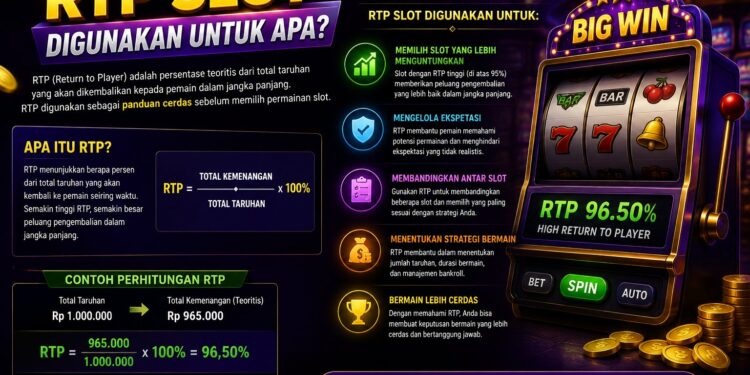 RTP Slot Digunakan Untuk Apa